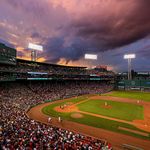 Photo: Fenway Park in Boston, MA during a packed Red Sox game