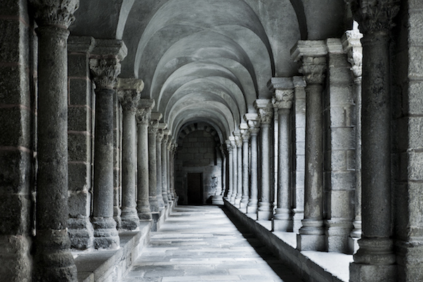 Cloister in Le Puy-en-Velay - France