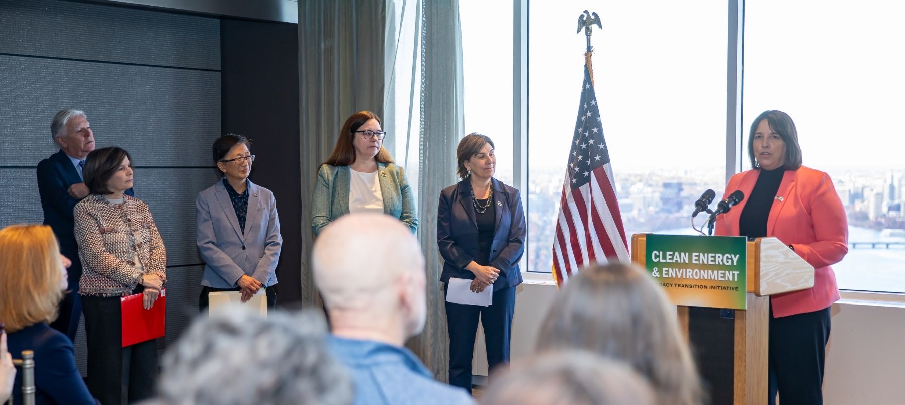 Clean Energy & Environment Legacy Transition speaker event.