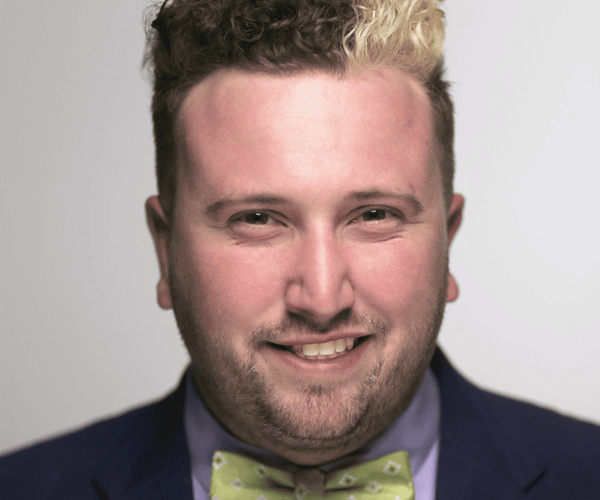 Ethan smiling for headshot