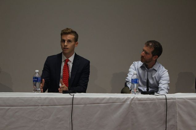 From left: Tyler Fields, Daniel Lesser