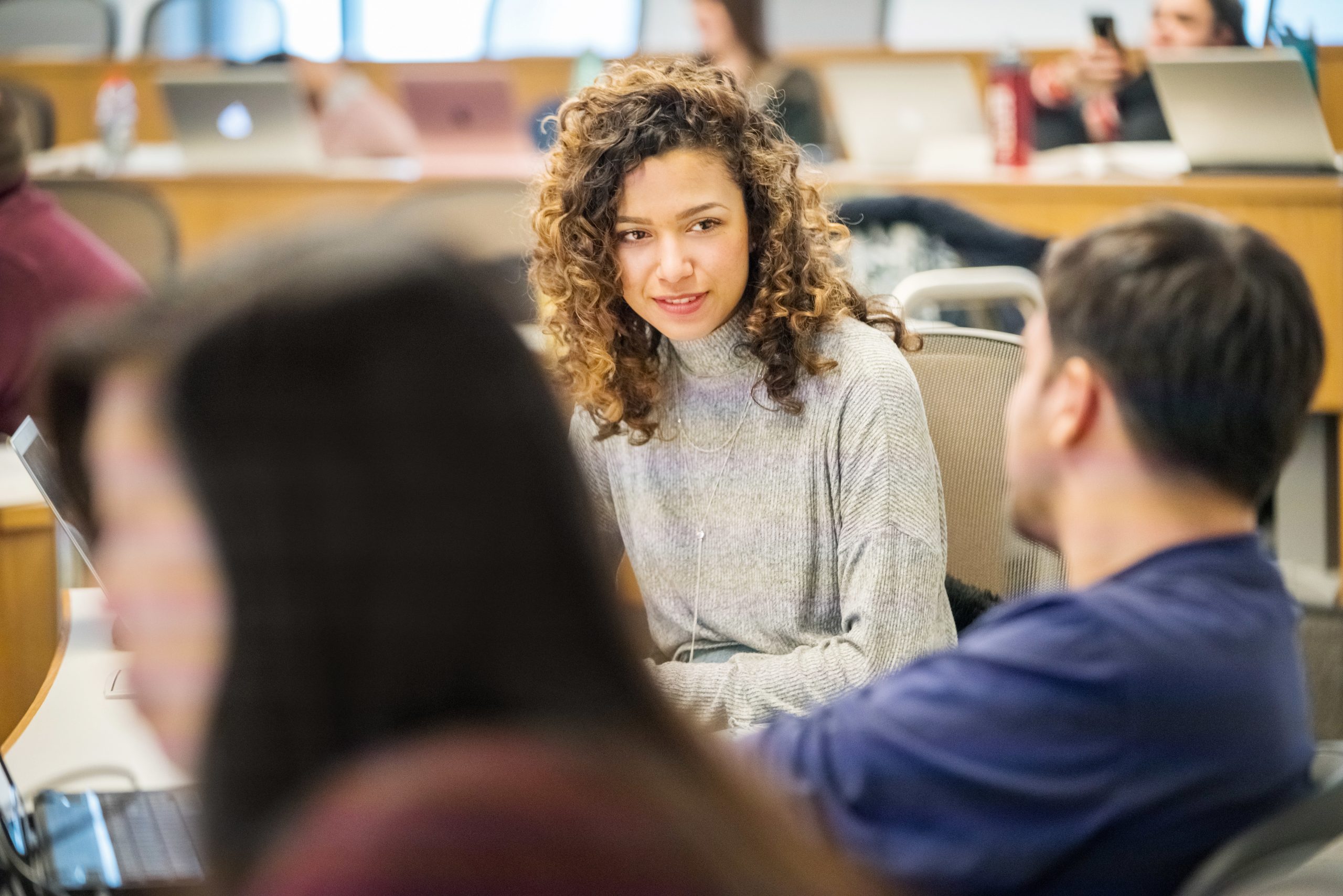 students in classroom