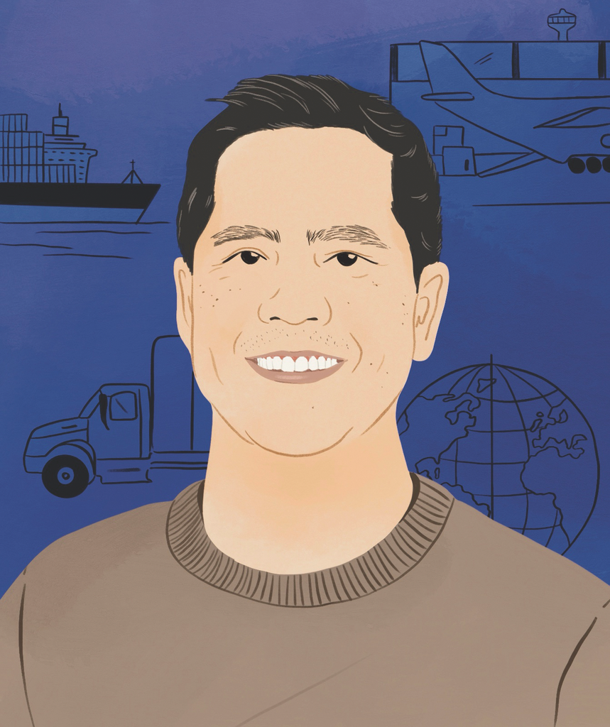 Illustration of David Le