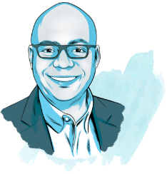 Illustration of Silvio Tavares