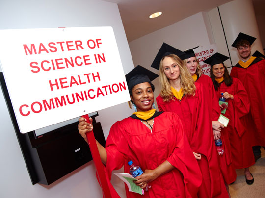 Get started on your MS in Health Communication program today.