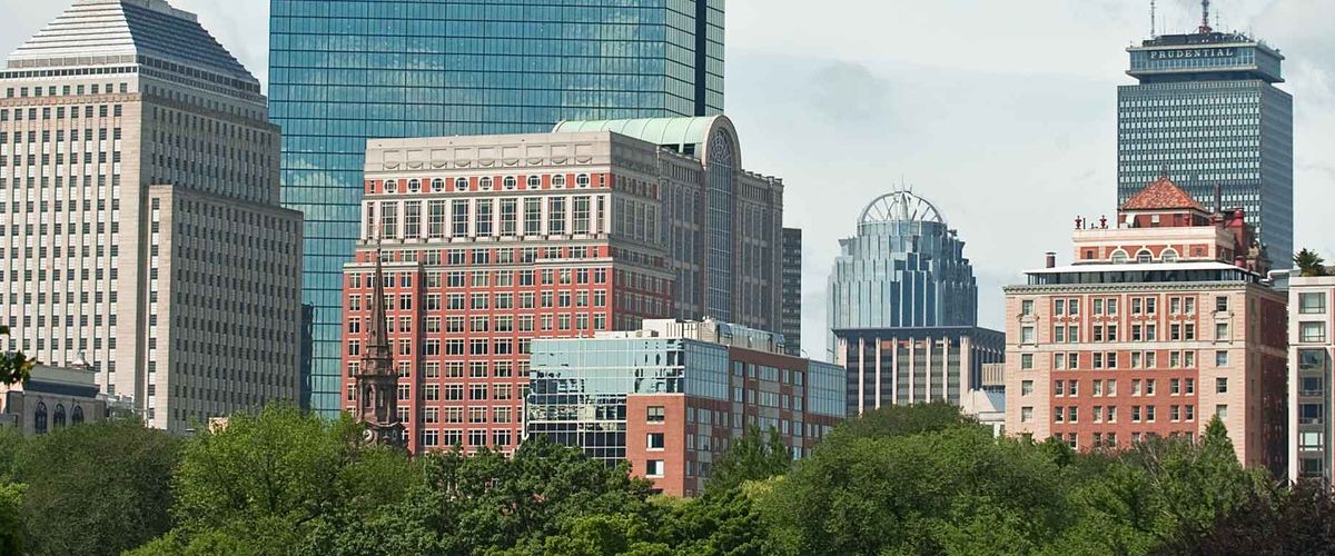 An image of downtown Boston