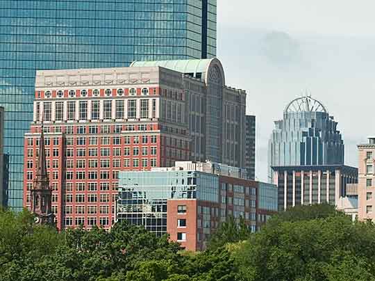 An image of downtown Boston