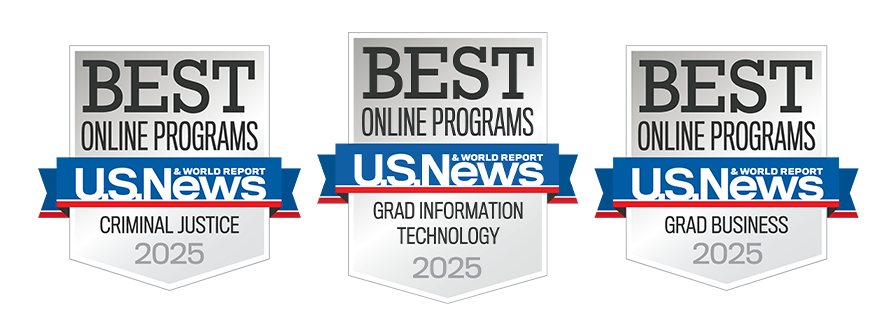 U.S. News & World Report Best Online Programs - Criminal Justice, Grad Information Technology, Grad Business - 2025