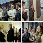 Reception for The Millennium Project at Pardee House, Boston University.
