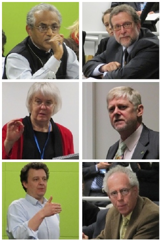 RioPlus20-PrepCom-2 在头脑风暴中发言的听众:George Varughese(印度发展替代方案); John Matuszak(美国国务院); Pam Puntenney(惩教署教育核心小组); Kimo Goree (IISD/地球谈判公报); 迈克尔·沃赫斯特(英国地球之友); 哈里斯·格莱克曼(美国基准咨询公司)。