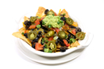 A bowl of nachos