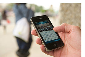 s13prepare2 的 部警报 text message system helps keep students and staff aware and informed during emergency situations. 西德尼·斯科特摄