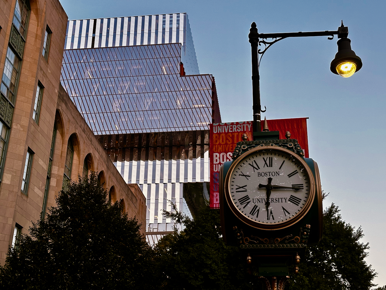 BU Clock and CDS Tower