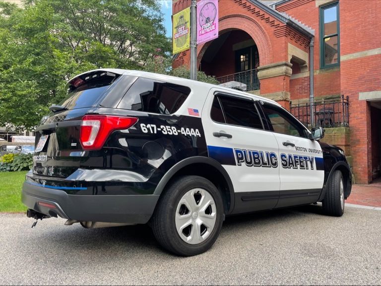 BUMC Public Safety vehicle