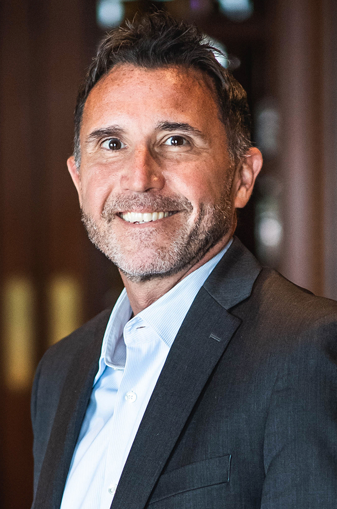 Photo of Senior Vice President, Operations, Derek Howe, for the president's website. Photo by Boston University Photography