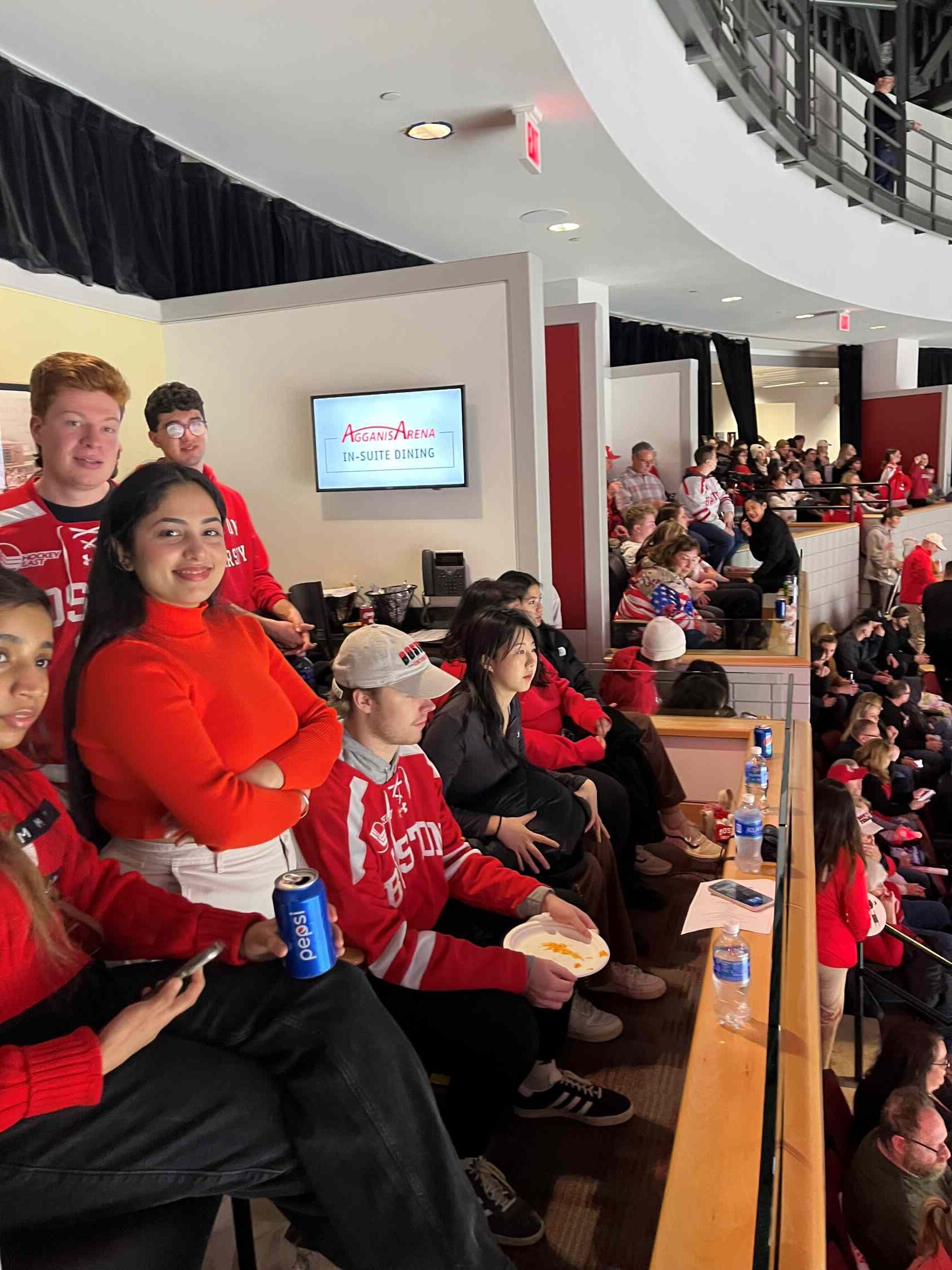 BU Hockey Game