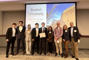 BU Consulting Group & BU Finance Club Win Big in Questrom-State Street $180M Investment Case Competition