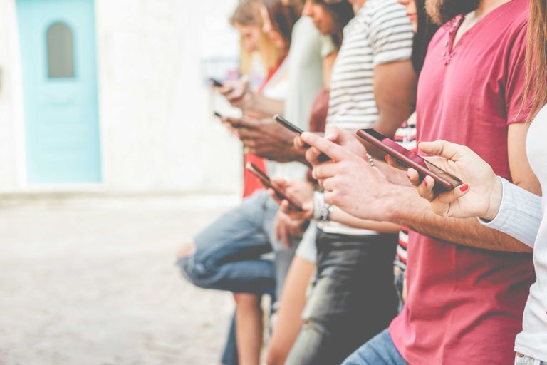 people-holding-phones