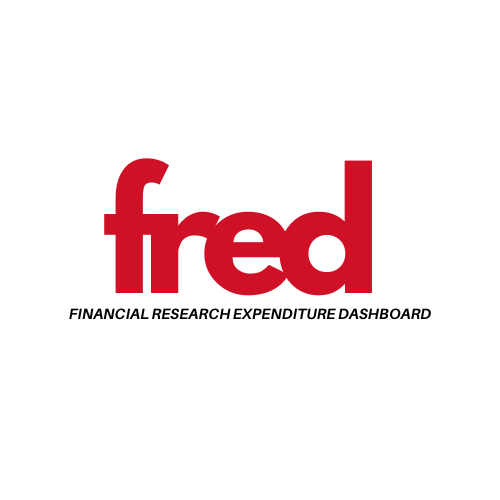 "fred: financial research expenditure dashboard"