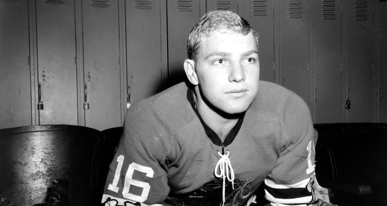 Ex-NHL player Bobby Hull in 1957