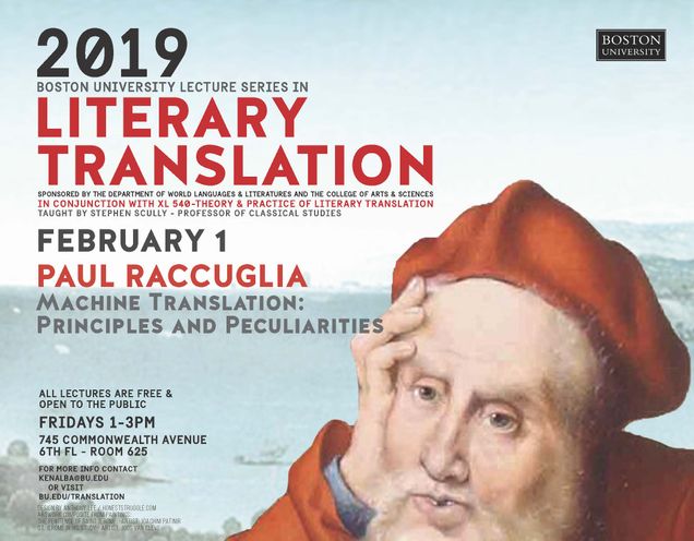 Information on Literary Translation Seminar on Machine Learning