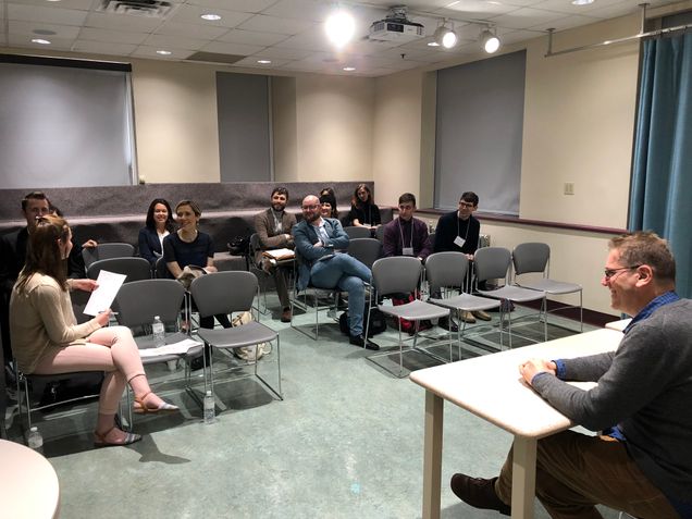 Photo of keynote speaker at 2019 RS Graduate Student Conference