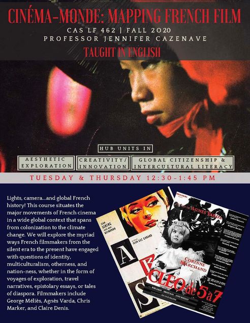 Flyer for fall 2020 LF 462