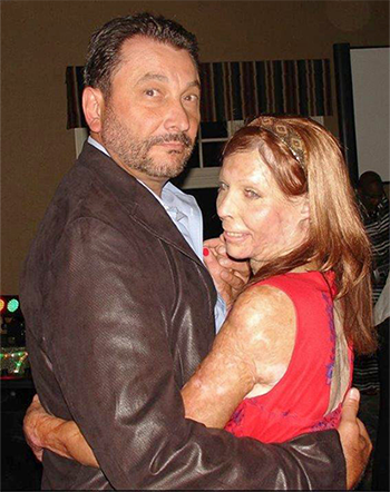 Diana and Jerry, out dancing with friends.