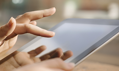 woman-using-tablet
