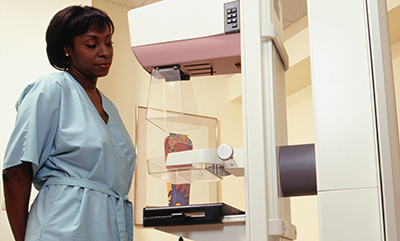 woman mammogram