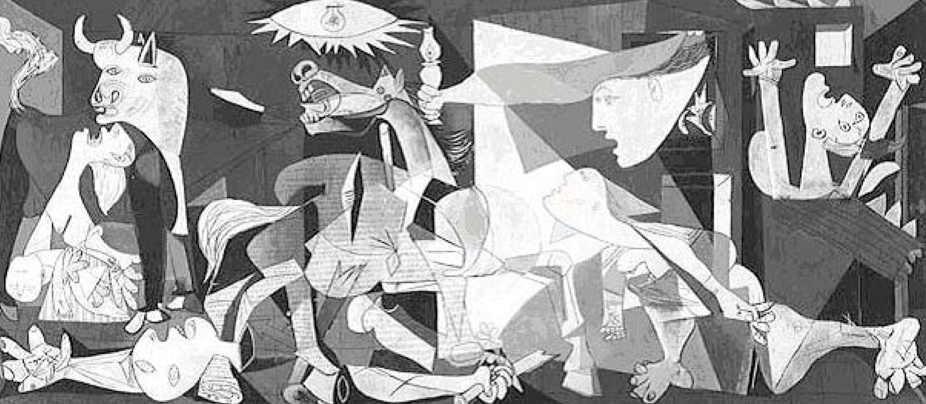 Picasso P. Guernica. 1937. Museo Reina Sofia, Madrid, Spain.