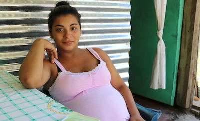 Sandra, 21, lives in rural El Zonte. Although she has taken a bus to a public clinic every month of her pregnancy, she says no doctor has ever talked with her about Zika.