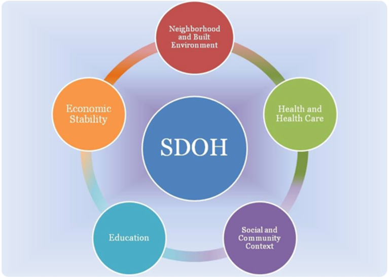 Figure 2. Social determinants of health 2020 Topics and Objectives, Healthy People 2020 Web site. https://www.healthypeople.gov/2020/topics-objectives/topic/social-determinants-of-health Accessed October 10, 2017.