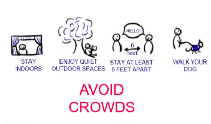 Avoid crowds