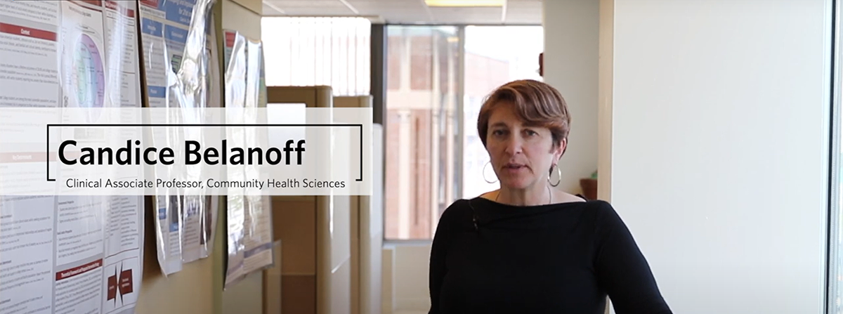 Screenshot of Professor Candice Belanoff discussing the CAPDIE certificate