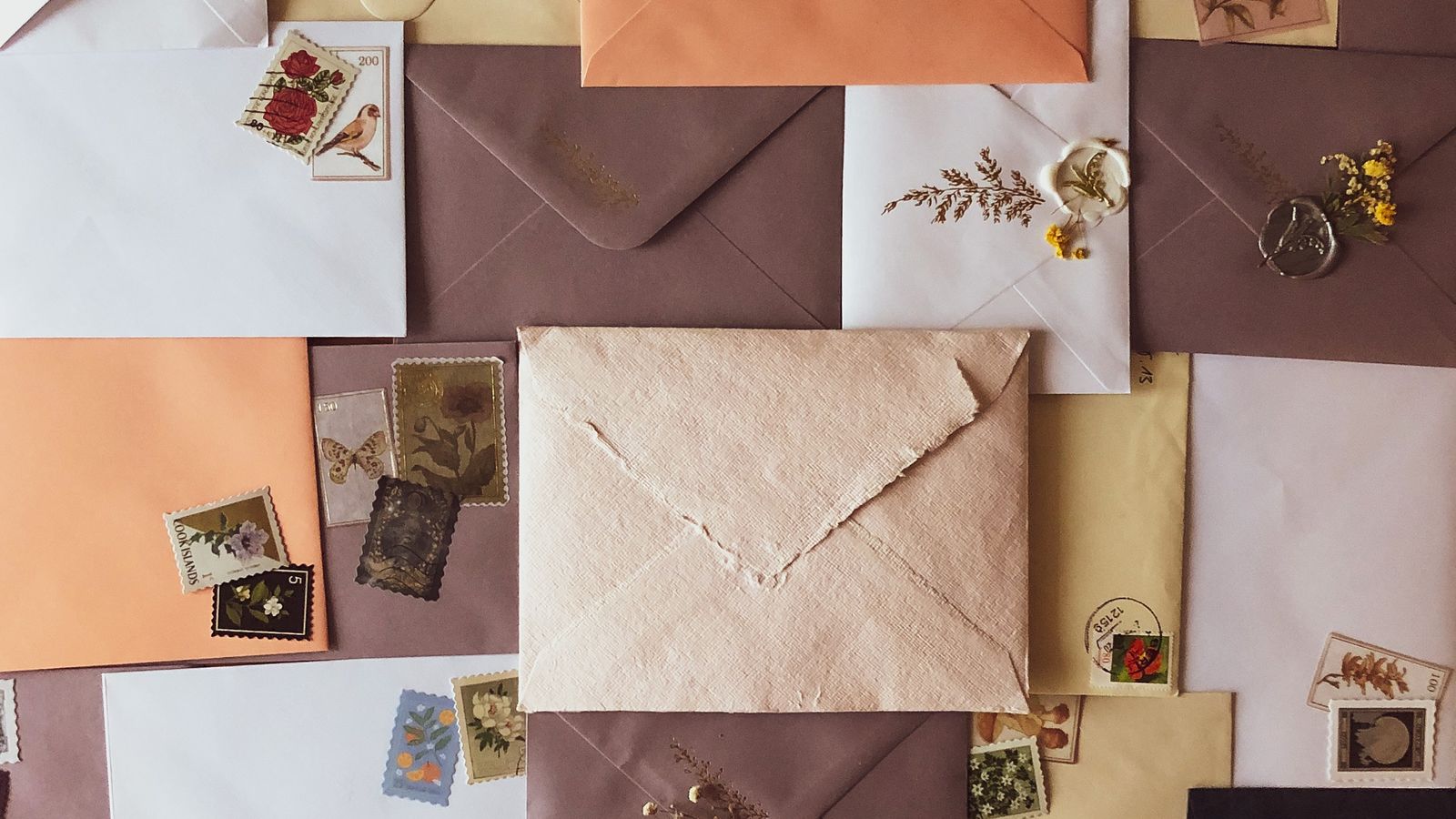 assorted envelopes