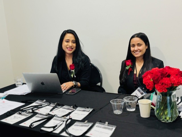 From left to right: Sruti Mohanty & Ritamvara Pokharel