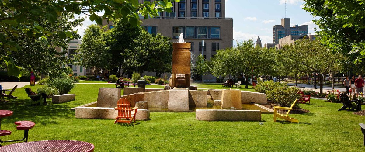 Boston University Campus during the summer - Summer Term Forms