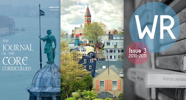 Covers of the WR journal and the journal of the Core Curriculum