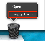Empty Trash