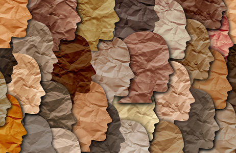 paper cut outs of different people