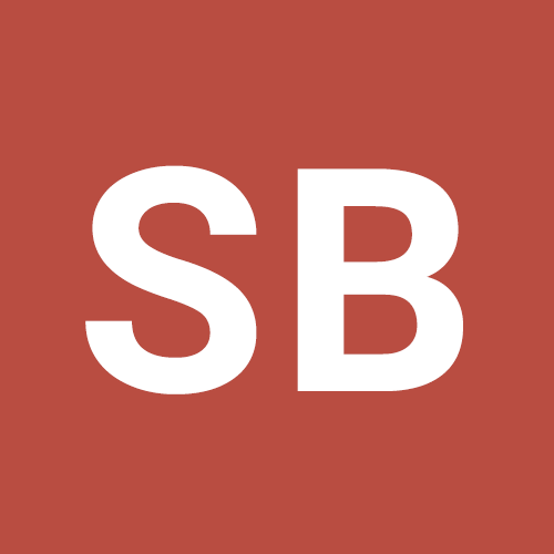 The initials SB