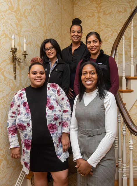 Group shot of 5 WOCC committee members